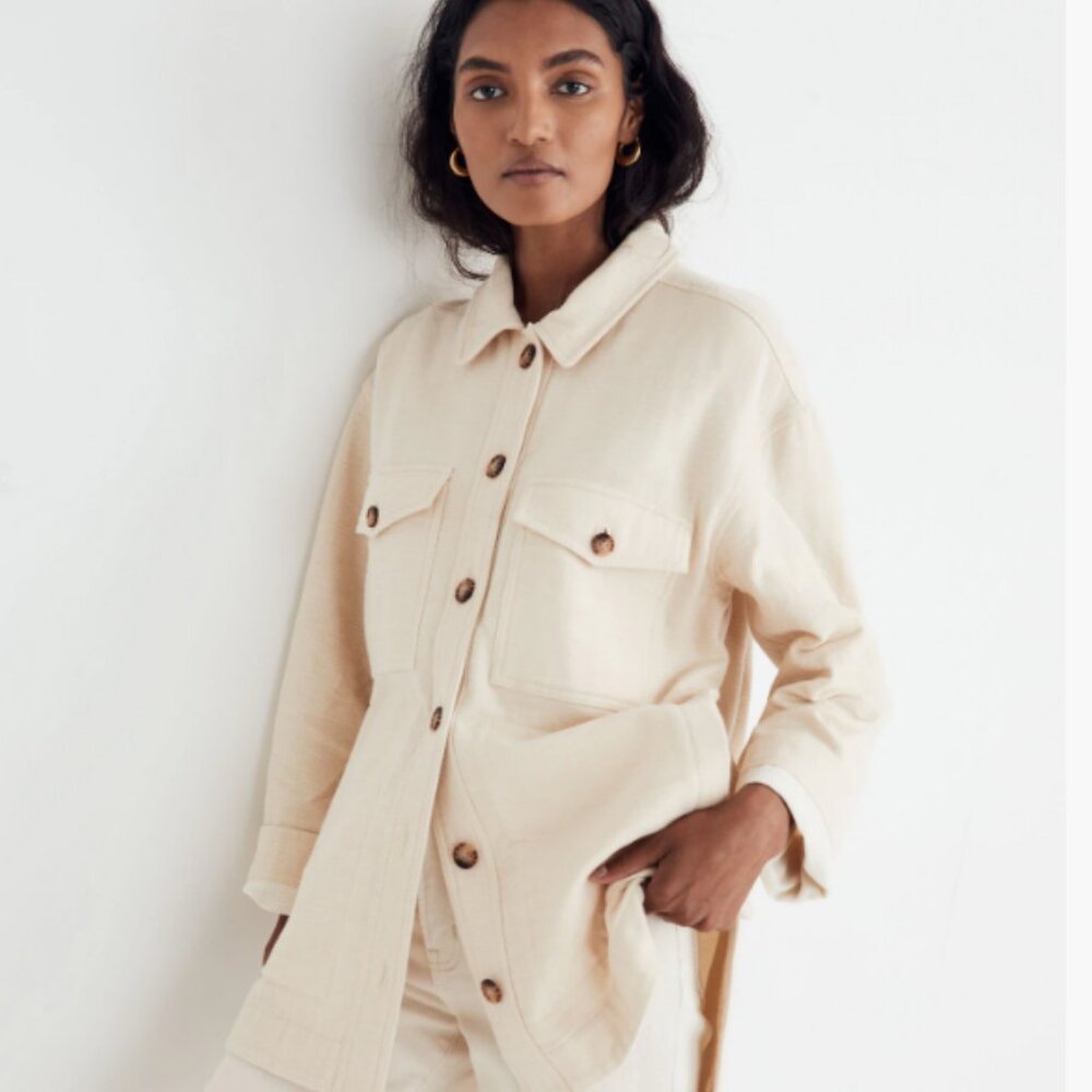 Madewell Waffleback Branner Shirt-Jacket
